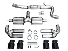 Load image into Gallery viewer, AWE Tuning 22-24 Audi 8Y S3 Touring Edition Exhaust - Diamond Black Tips - 3015-43897