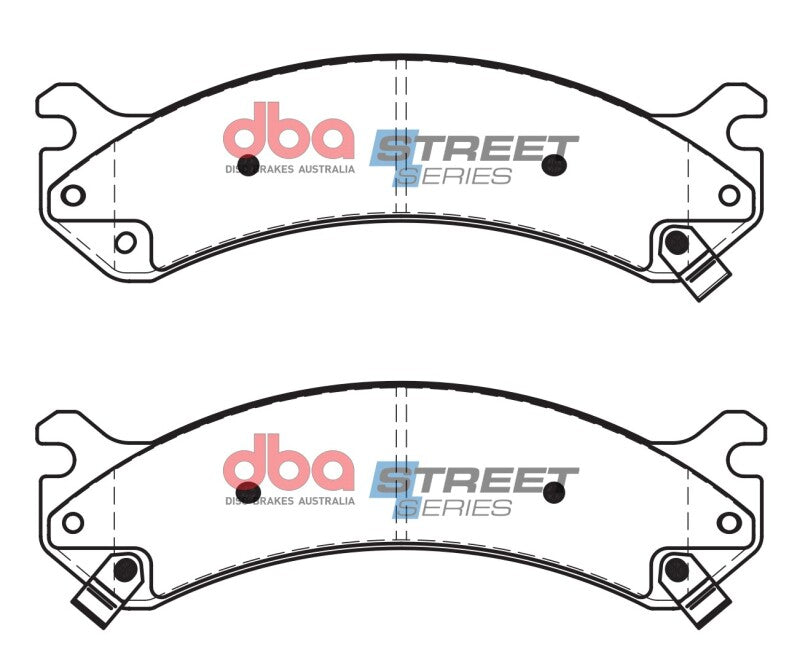 DBA 01-07 Chevrolet Silverado 1500 HD Sedan Street Series Front Brake Pads - DB2098SS