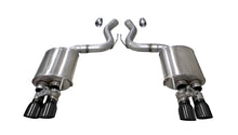 Load image into Gallery viewer, Corsa 2018-2023 Ford Mustang GT Fastback 5.0L 3in Sport Axle-Back Exhaust w/ 4in Black Tips - 21002BLK