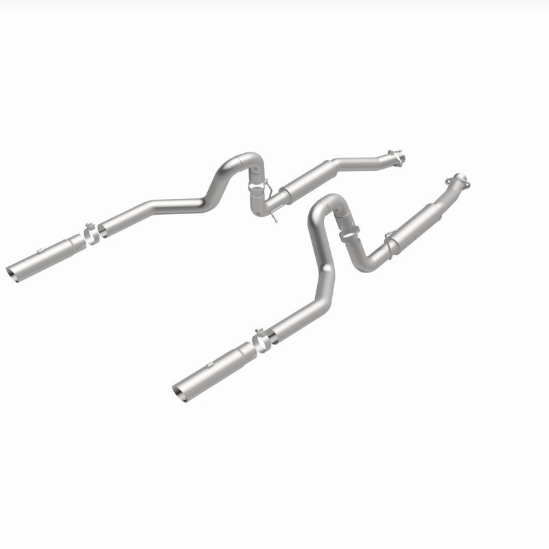MagnaFlow 99-04 Mustang Mach 1 V8 4.6L Dual Split Rear Exit Stainless Cat-Back Performance Exhaust - 16394