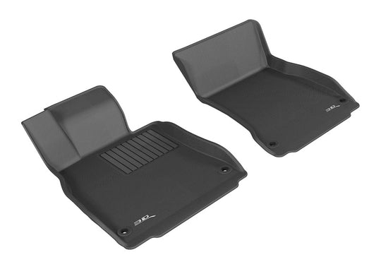 3D MAXpider 2014-2019 Mercedes-Benz S-Class W222 Kagu 1st Row Floormat - Black - L1MB04611509