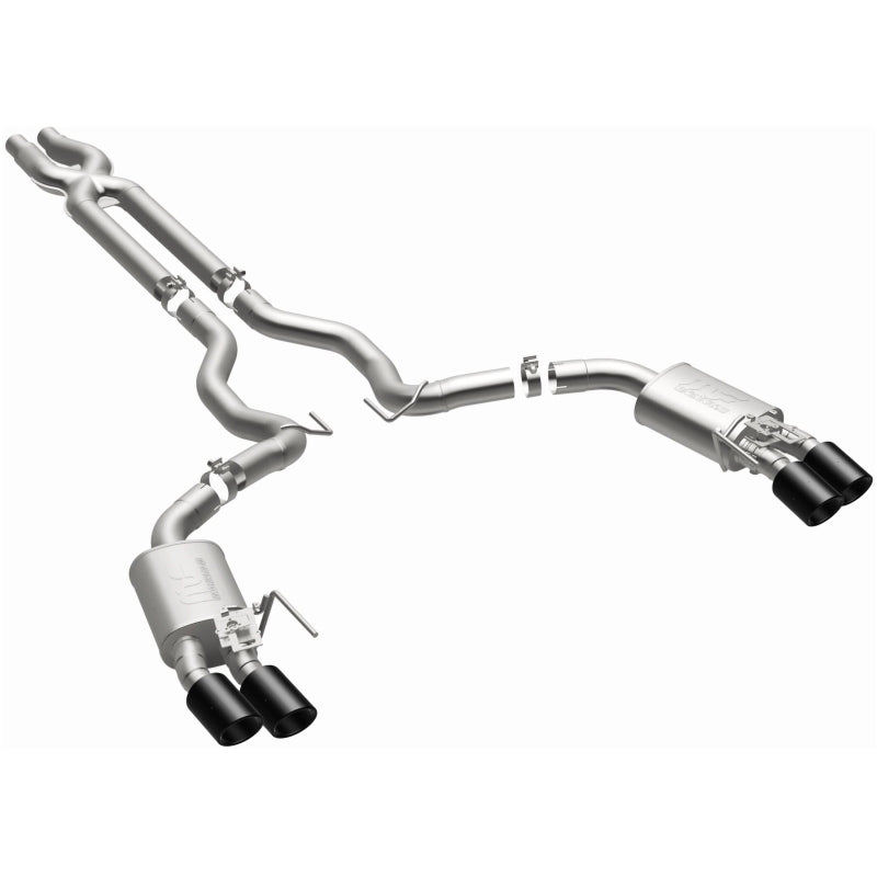 MagnaFlow Cat-Back 2016 Ford Mustang Shelby GT350/GT350R 5.2L V8 Carbon Fiber Tips - 19299