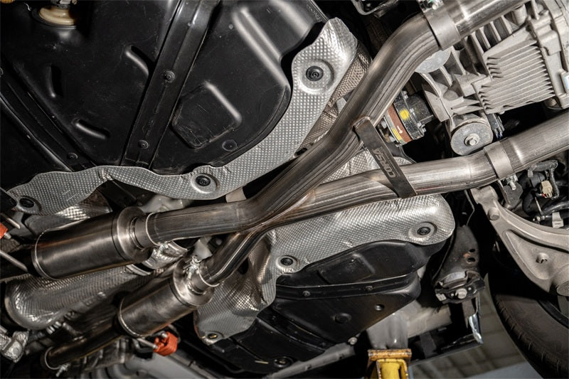 Corsa 2021-2025 Dodge Durango SRT Hellcat Cat-Back 2.75in Dual Rear Exit Sport 4.5in Polished Tips - 21195