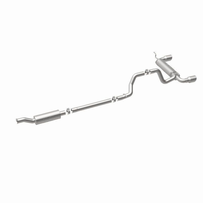 MagnaFlow 2018+ Jeep Wrangler 3.6L 409 SS Dual Split Rear Exit Polished Tips Cat-Back Exhaust - 19416