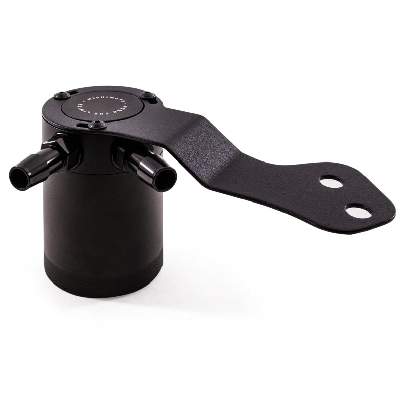 Mishimoto 2016+ Chevrolet Camaro SS Baffled Oil Catch Can Kit - Black - MMBCC-CAM8-16PBE
