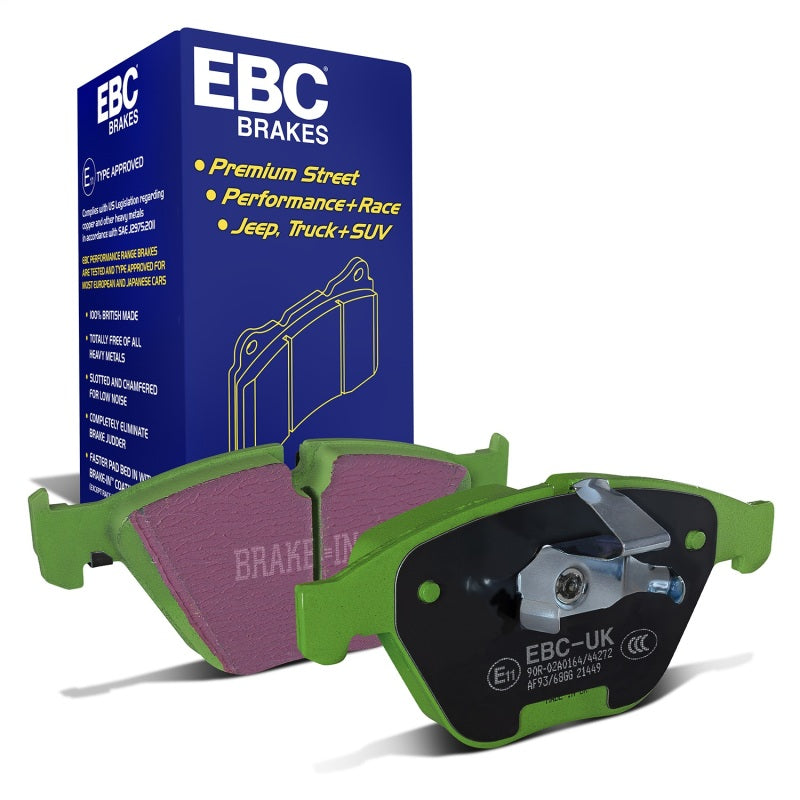 EBC 11-12 BMW 1M Coupe 3.0 Twin Turbo Greenstuff Front Brake Pads - DP21449