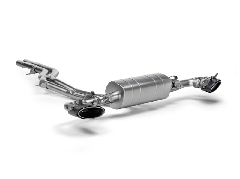 Akrapovic 2025 Audi RSQ8 Evolution Race Line Exhaust System Titanium (link pipe CO-AU/T/5 required) - S-AU/T/3H
