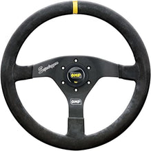 Load image into Gallery viewer, OMP Velocita Superleggero Suede Leather 350mm Diameter Steering Wheel Black - OD0-2020-071