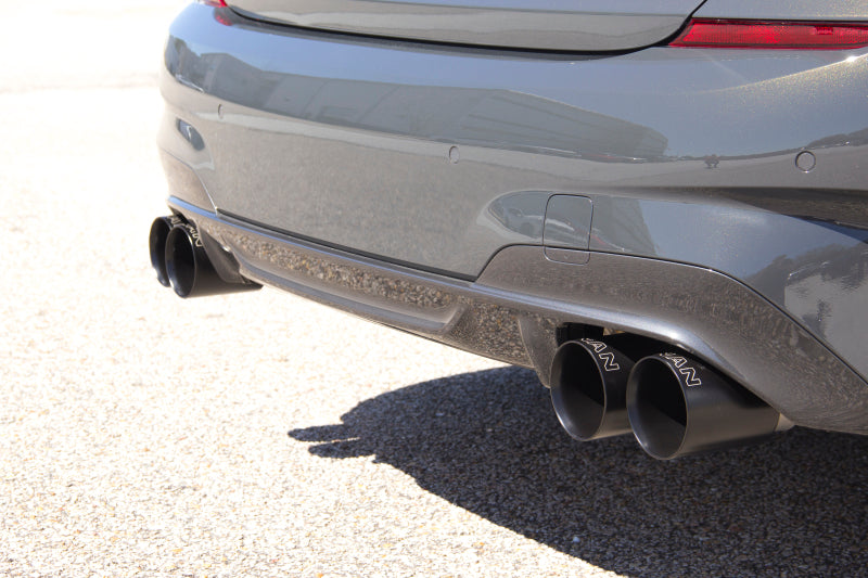 Dinan 20-24 BMW M340i/M440i (G20/G22/G23/G26) Free Flow Axleback Exhaust System - Black Tips - D660-0085-BLK