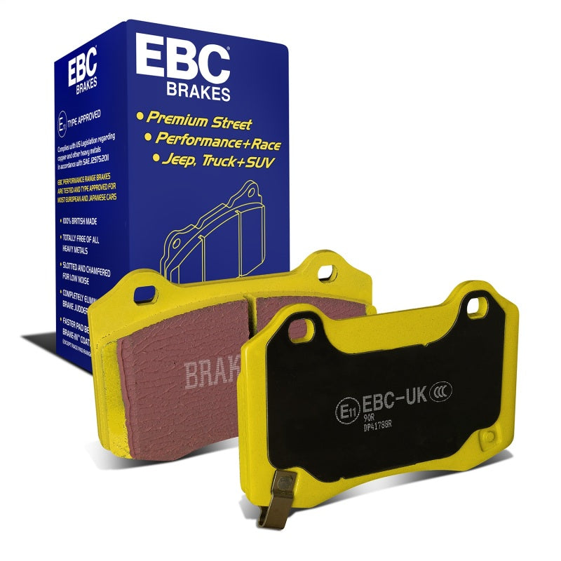 EBC 15+ Cadillac CTS 3.6 Twin Turbo Yellowstuff Rear Brake Pads - DP41788R