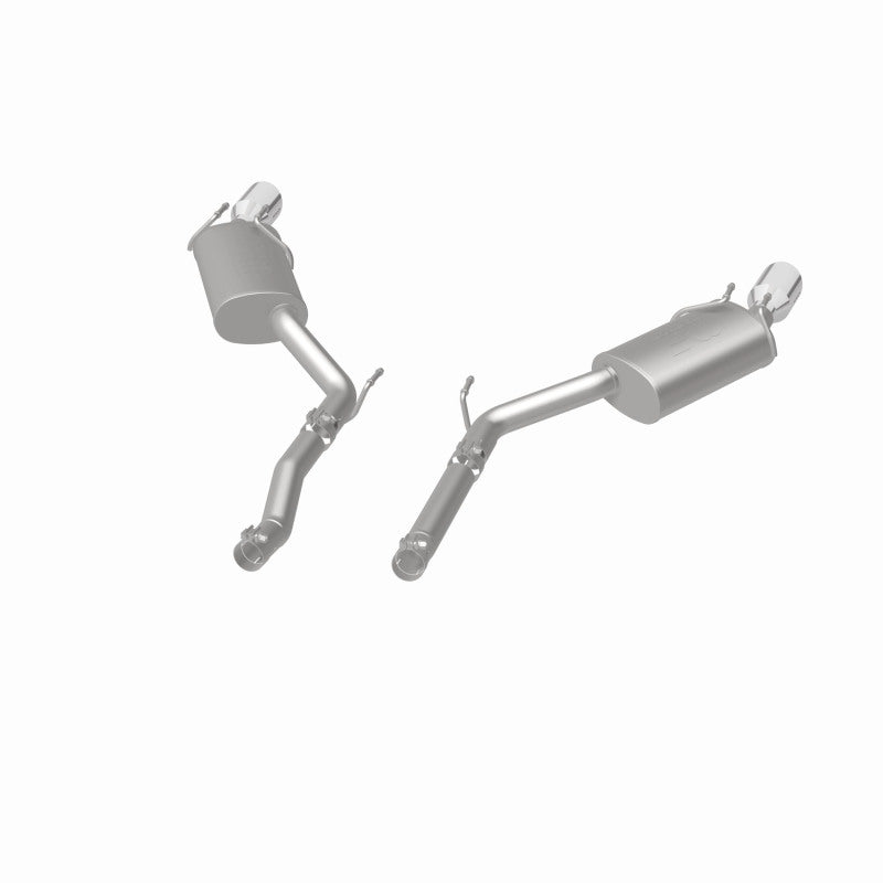 MagnaFlow Axle-Back Stainless Dual Split 4in Polished Tips 10-15 Chevrolet Camaro Convert. 3.6L V6 - 15354