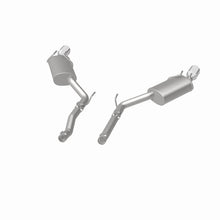 Load image into Gallery viewer, MagnaFlow Axle-Back Stainless Dual Split 4in Polished Tips 10-15 Chevrolet Camaro Convert. 3.6L V6 - 15354