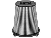 Load image into Gallery viewer, aFe Quantum Pro DRY S Air Filter Inverted Top - 5.5inx4.25in Flange x 9in Height - Dry PDS - 21-91133