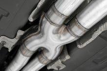 Load image into Gallery viewer, MBRP 15-16 Dodge Challenger RT 5.7L T304 SS 3in Dual Rear Cat-back CF Quad Tips - Street - S71153CF