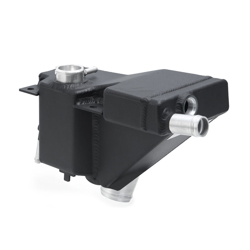Mishimoto 11+ Ford 6.7L Powerstroke Secondary Expansion Tank - Micro-Wrinkle Black - MMRT-F2D-11SMWBK
