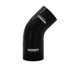 Load image into Gallery viewer, Mishimoto Silicone Reducer Coupler 45 Degree 3in to 3.25in - Black - MMCP-R45-30325BK