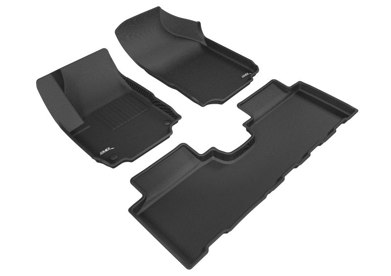 3D MAXpider 18-24 Chevrolet Equinox Kagu Black Full Set - L1CH08501509