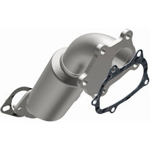 Load image into Gallery viewer, MagnaFlow Direct Fit Catalytic Converter 08-09 Subaru STi front OEM - 49160