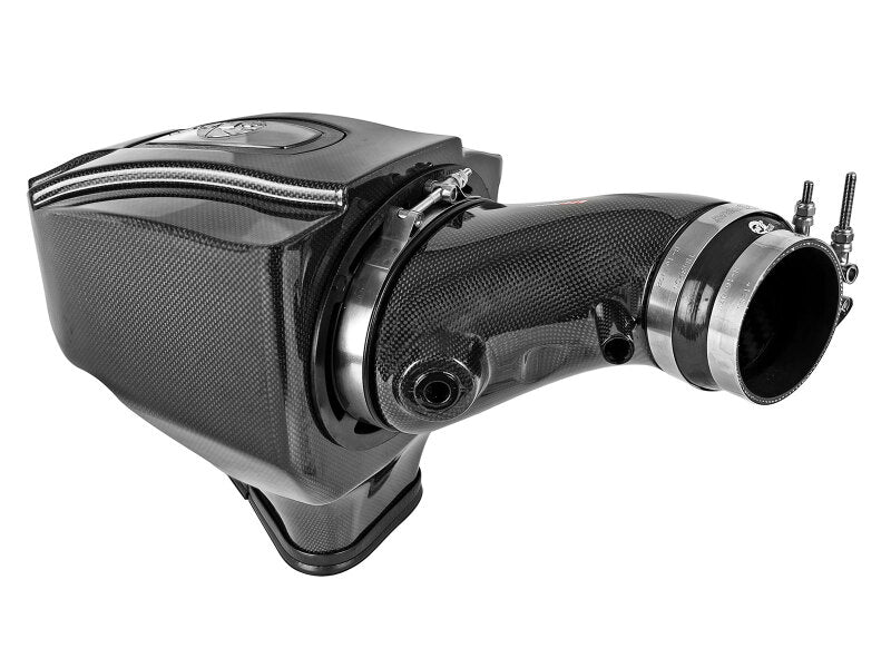 aFe Momentum Black Series Carbon Fiber Pro 5R Air Intake System 11-19 Dodge Charger SRT8 6.4L - 58-10003R