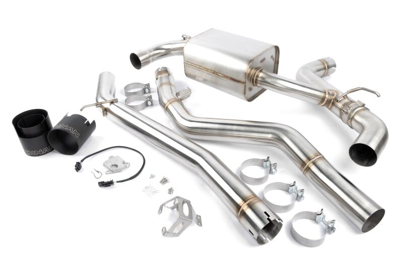 Dinan 20-26 Toyota GR Supra (A90/A91) 3.0T Valved Catback Exhaust System - Black Tips - D660-0096-BLK
