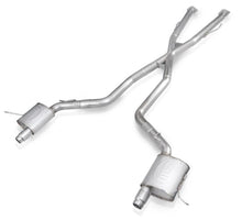 Load image into Gallery viewer, Stainless Works 11-20 Jeep Grand Cherokee 5.7L 3in Redline Catback Exhaust w/X-Pipe (Uses OEM Tips) - JPGC57CBR