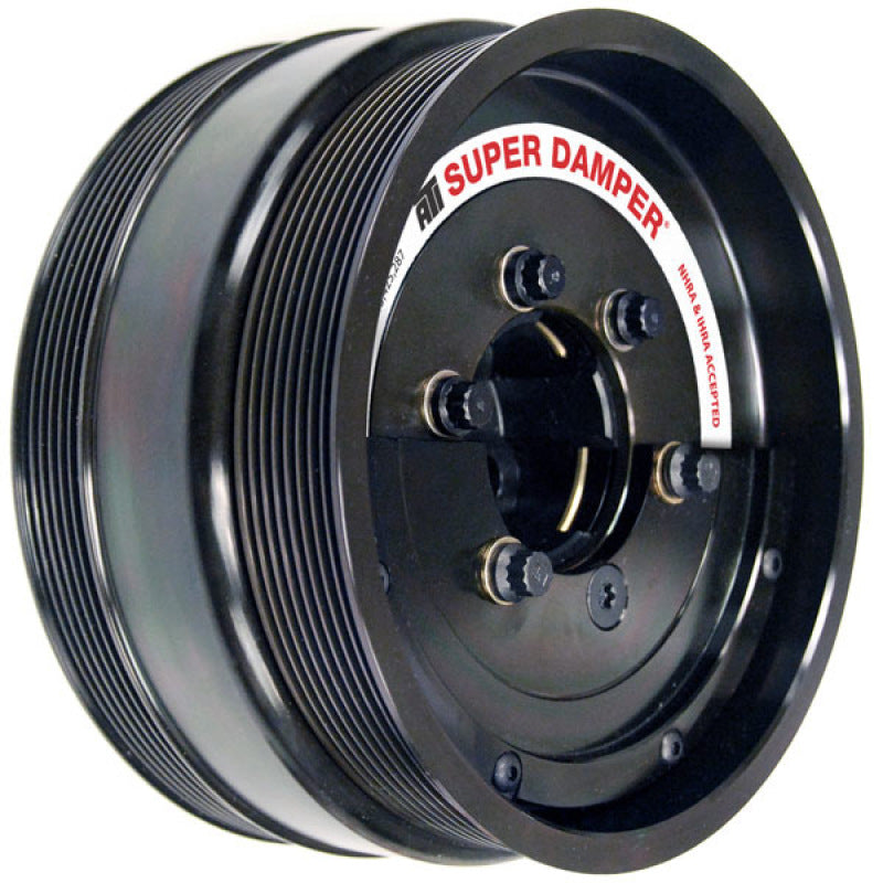 ATI Damper - 8.48in - Steel - 8 & 6 Grv - Ford 6.4 - Powerstroke - 08-10 - Ext Bal - 3 Ring - Diesel - ATI918887
