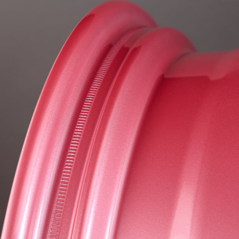 Gram Lights 57DR 18x9.5 +38 5x100 Sakura Pink Wheel (w/ Center Cap & No. 21 BK Air Valve) - WGDX38DPPC