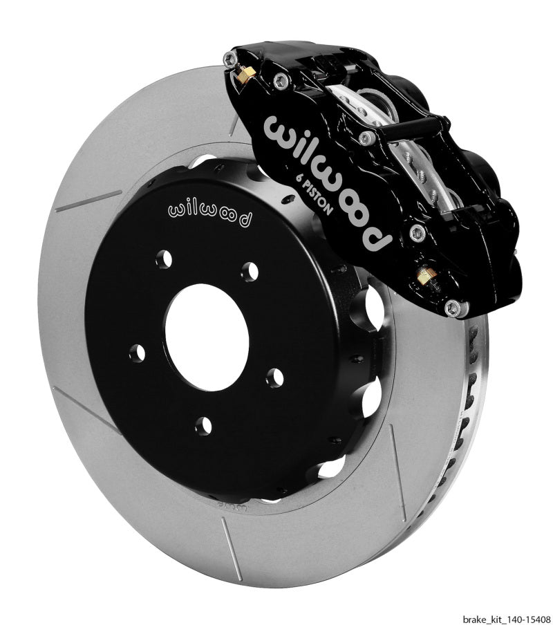 Wilwood Narrow Superlite 6R Dust Seal Front Hub Kit 14.00in w/ Lines 04-06 GTO - 140-15408