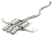 Load image into Gallery viewer, aFe Takeda 3in 304 SS Cat-Back Exhaust w/ Tri-Polished Tips 17-18 Honda Civic Type R L4 2.0L (t) - 49-36623-P