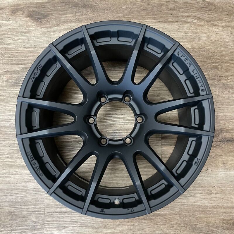 Gram Lights 57XR-X 17X8.5 -10 6x139.7 Black Graphite Wheel - WGJXP-10KB2