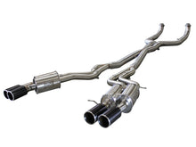 Load image into Gallery viewer, aFe MACHForce XP Exhaust 304SS Cat-Back w/ Carbon Fiber Tips 12-13 BMW M5 (F10) V8 4.4L (tt) - 49-36317-C