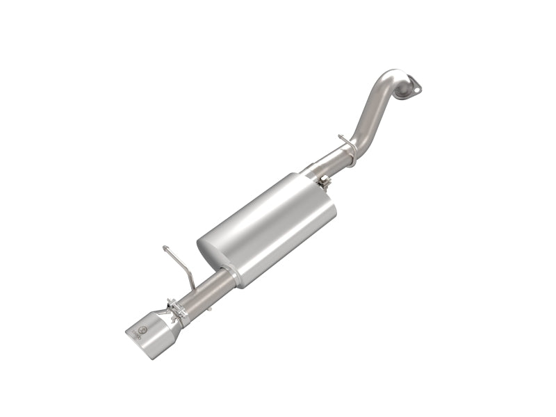 aFe 14-19 Toyota Corolla 1.8L Takeda 2.5in 304SS Axle-Back Exhaust w/ Polished Tip - 49-36083-P