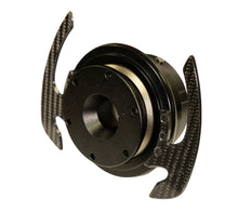 Load image into Gallery viewer, NRG Quick Release Kit Gen 4.0 - Black Body / Black Ring w/ CF Handles - SRK-700CF