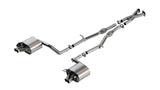 Borla Genesis G70 S-Type Cat Back Exhaust - No Tips - 141011