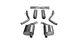 Corsa 2015-2016 Dodge Charger / Chrysler 300 5.7L V8  Polished Sport Cat-Back - 14972