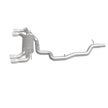 Load image into Gallery viewer, MagnaFlow Sys C/B 2015-2017 Volkswagen Golf R 3in Polished SS Quad Tip Split Rear Exit - 19165
