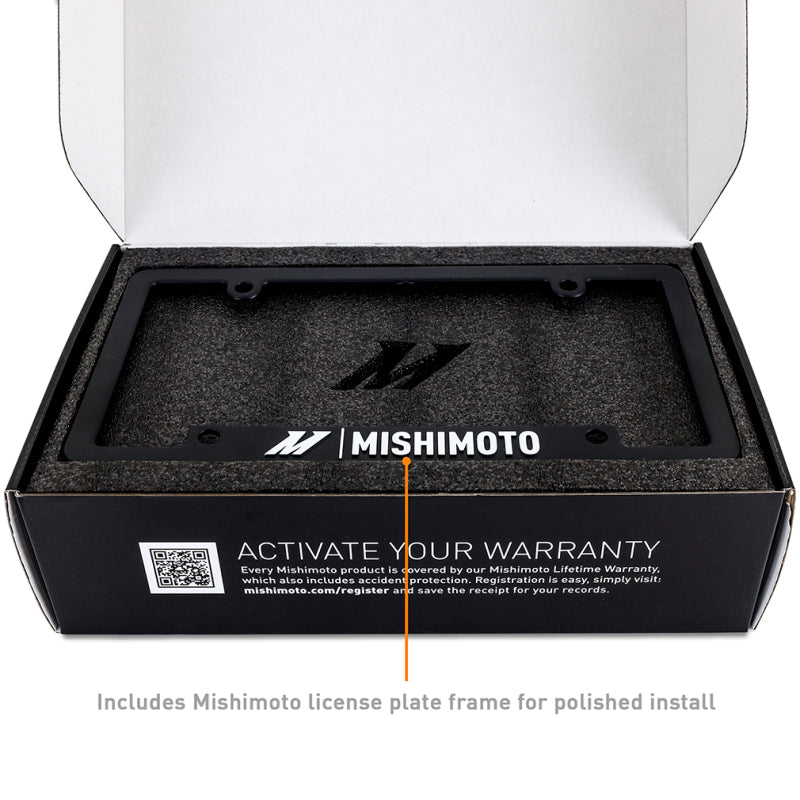 Mishimoto 2022+ Chevy 1500 Tow Hook License Plate Relocation Bracket - MMLP-T1-22