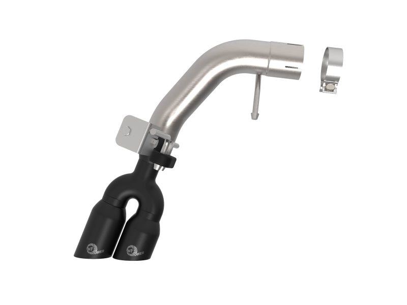 aFe Rebel Series 3in 304 SS Axle-Back Exhaust Side Exit w/ Black Tips 19 Ford Ranger L4-2.3L (t) - 49-33110-B