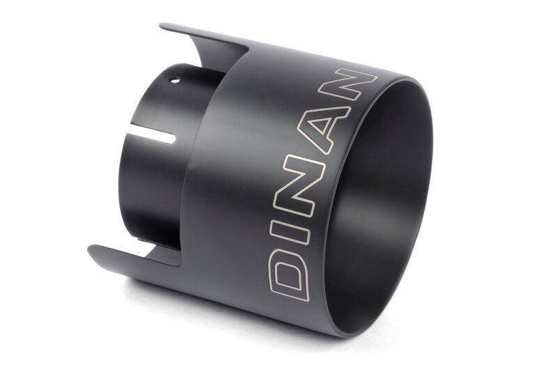 Dinan Double-Walled 4.5in Clamp-On Exhaust Tip - Black - 4.5in Outlet / 3in Inlet - D663-0640-BOX