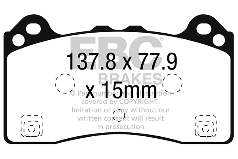 EBC S25 Brake Pad and Rotor Kit - S25KF1008