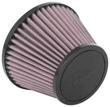 Load image into Gallery viewer, K&amp;N Universal Clamp-On Air Filter 2.375in Flg ID x 5.21875in B OD x 3.5in T OD x 3.75in H - RU-1624