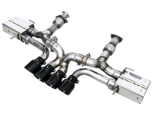 Load image into Gallery viewer, AWE Tuning 2023 C8 Corvette Z06 SwitchPath Cat-Back Exhaust - Diamond Black Tips - 3025-43906