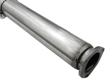 Load image into Gallery viewer, aFe MACHForce XP Exhaust 5in DPF-Back SS Exh 2015 Ford Turbo Diesel V8 6.7L Polished Tip - 49-43064-P