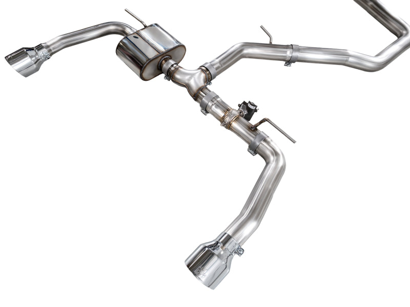 AWE Tuning 22-26 Hyundai Elantra N SwitchPath Cat-Back Exhaust - Chrome Silver Tips - 3025-32237