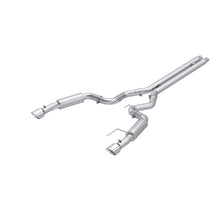 Load image into Gallery viewer, MBRP 2024 Ford Mustang GT S650, 5.0L 3in Dual Split Rear Aluminized Steel - S7253AL