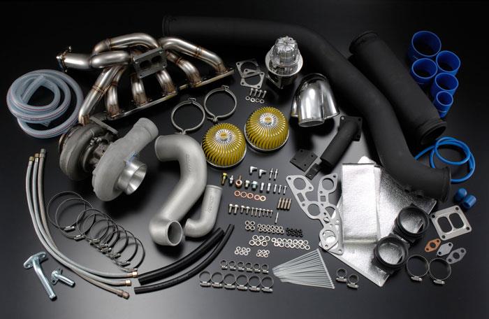 GReddy 89-94 Nissan Skyline GT-R Large Single GReddy/MHI T78 33D 80MM Dia Air Flow Turbo Upgrade Kit - 11520038