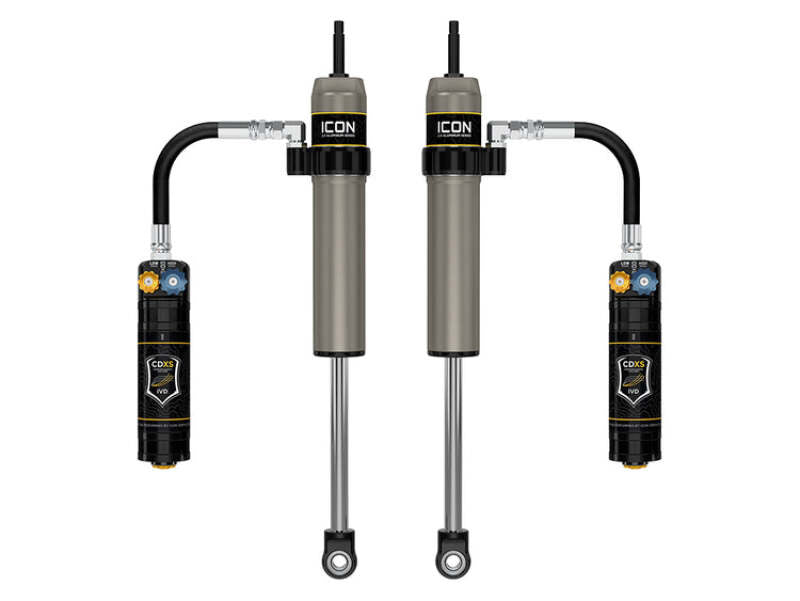 ICON 05-23 Toyota Tacoma 0-1.5in Lift Rear VS 2.5 Alum Remote Resi Shock Absorber w/ CDXS Pair - 57805XP