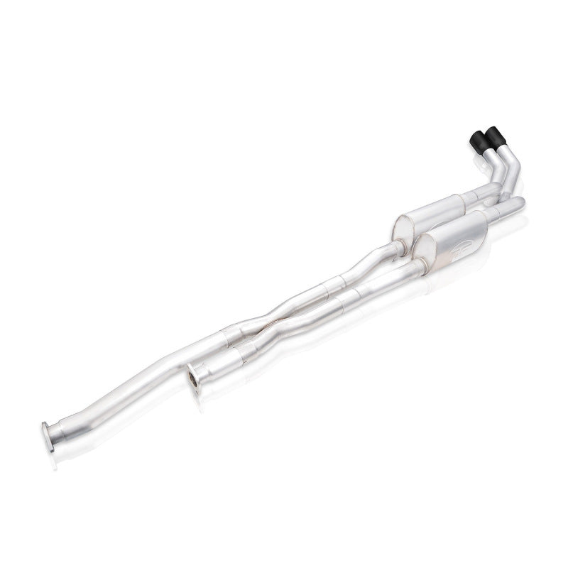 Stainless Works 2014+ Toyota Tundra 5.7L Redline Series Cat-Back Exhaust w/Black Tips - TOYT14CBR-B