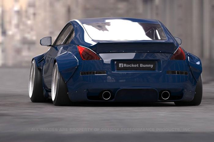 GReddy Nissan 350z (Z33) Pandem Wide Body Front Bumper - 17020351