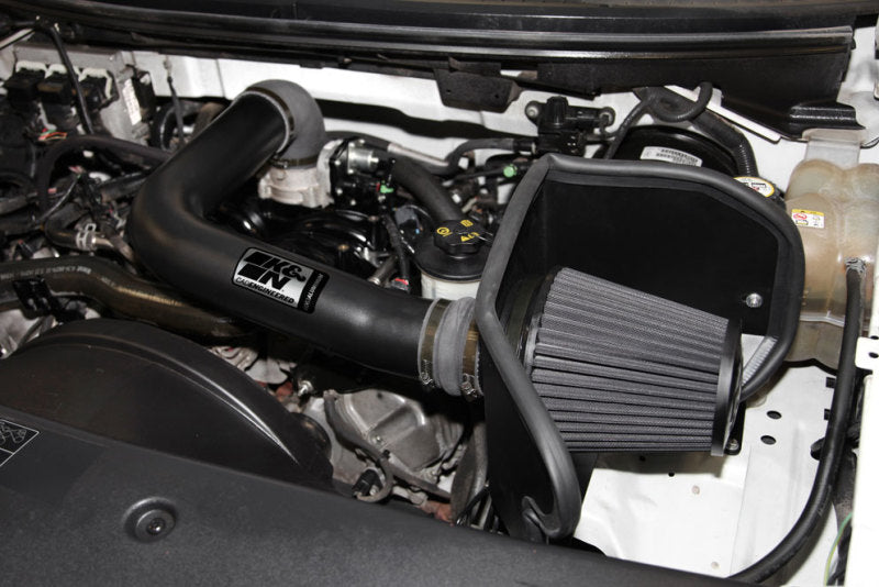 K&N 04-08 Ford F150 V8-5.4L/04-07 Ford Lobo 5.4L V8 Blackhawk Perf Intake Kit - 71-2556